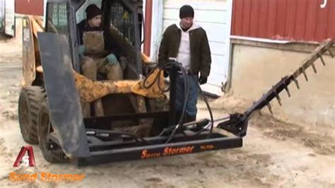 skid steer free stall groomer|free stall bedding groomers.